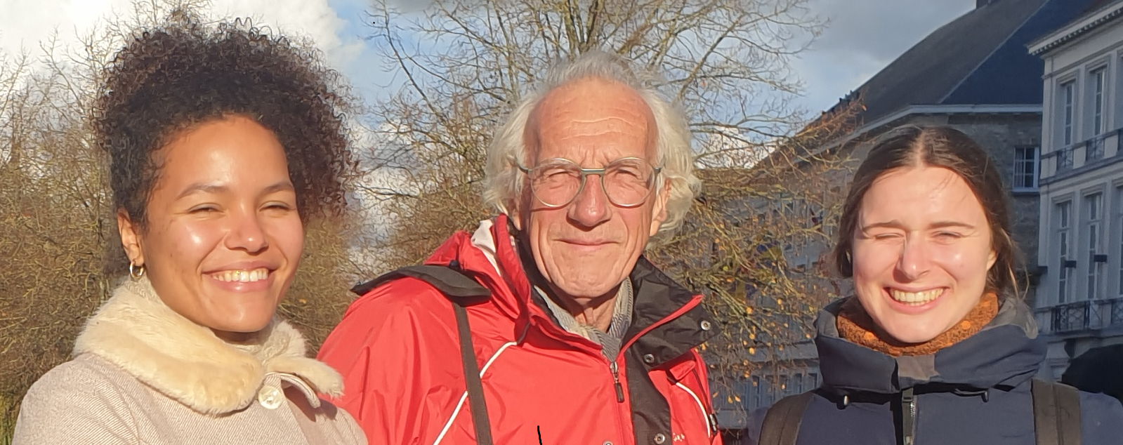 vlnr Jennifer Odum, Roeland Schweitzer, Marie Ponseele
