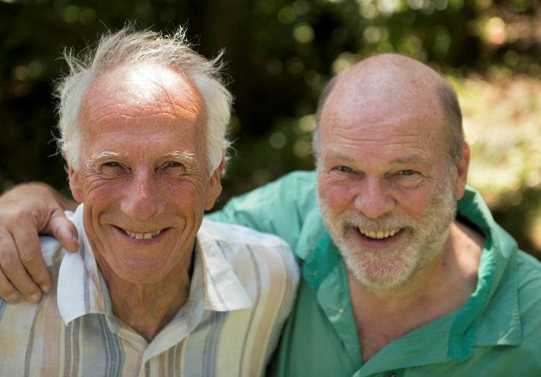 Roeland Schweutzer en George Burggraaff (r). 2019