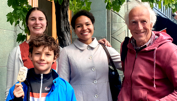 Marie Ponseele, Jennifer Odum,  Roeland Schweitzer en ... Sam, Rotterdam 27 mei 2022